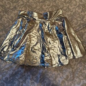 Metallic Party Skirt